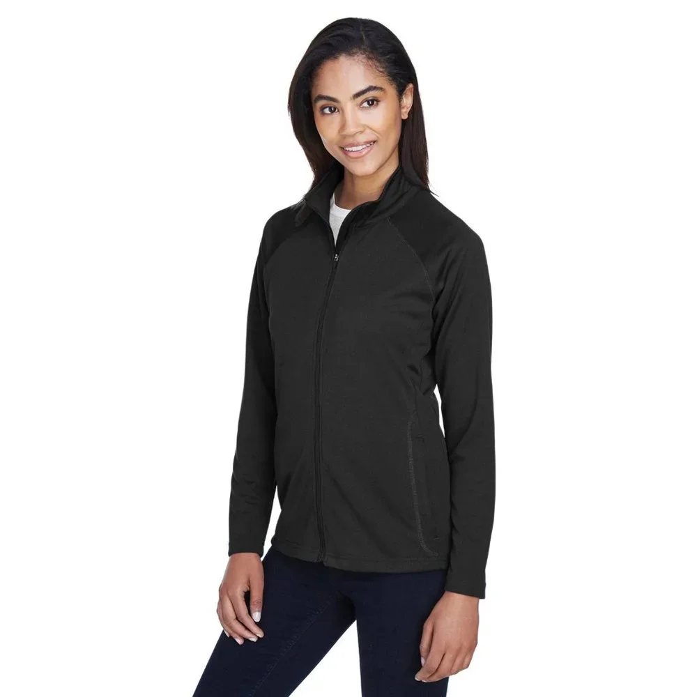 Ladies' Stretch Tech-Shell® Compass Full-Zip - Picture 5 of 7